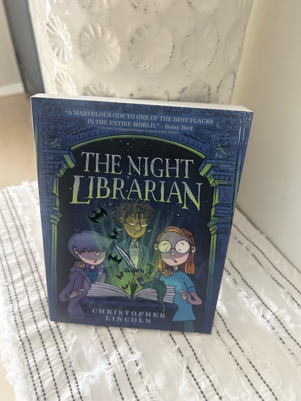 The Night Librarian Graphic Novel Middle Grade 2024 Adventure Book